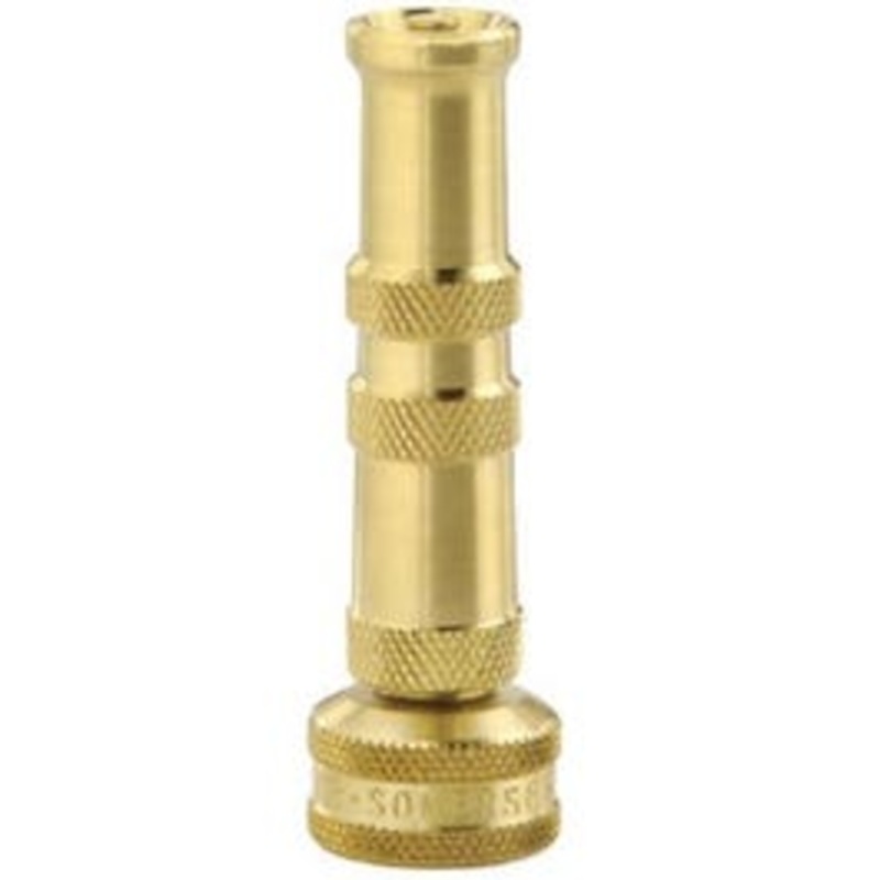 4-Inch Brass Twist Hose Nozzle