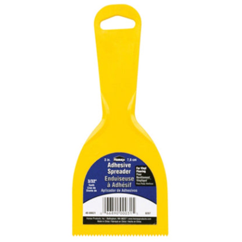 3  ADHESIVE SPREADER KNIFE PASTIC