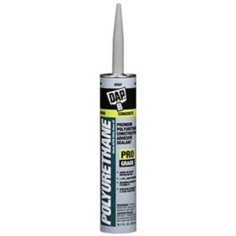 Concrete & Masonry Sealant, Polyurethane, Grey, 10.1-oz.