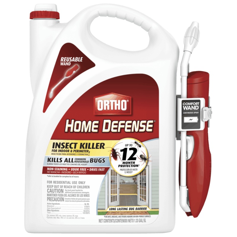 ORTHO HOME DEFENSE INSECT KILLER FOR INDOOR & PERIMETER2 WITH COMFORT WAND