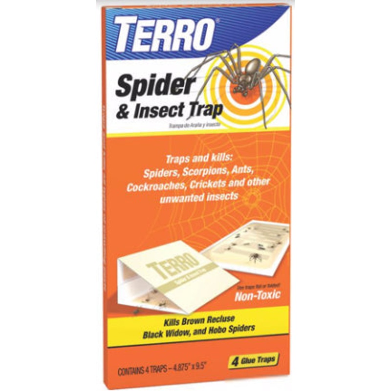 TERRO SPIDER TRAP 4PK