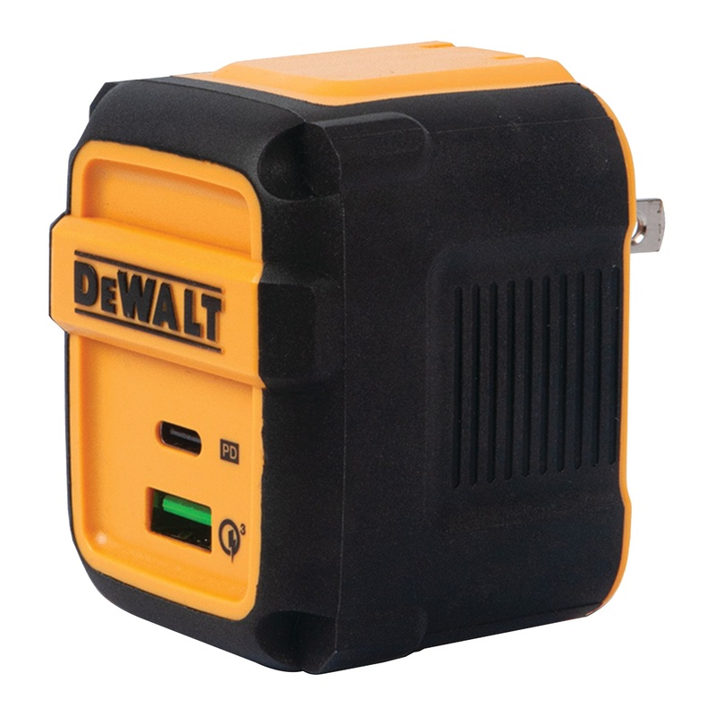 Dewalt 49.5 W 2-Port Worksite USB PD Charger