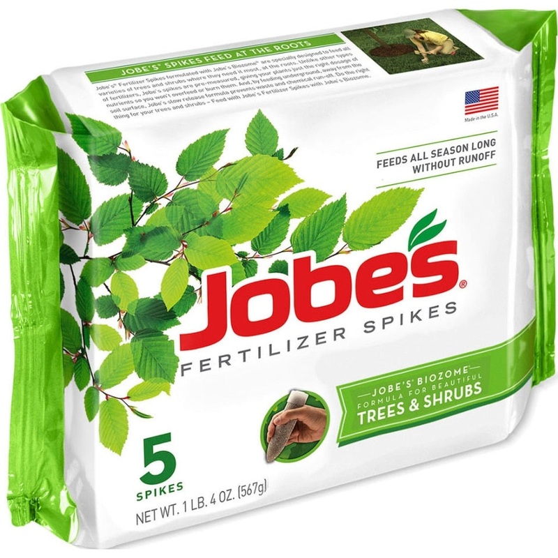JOBE’S FERTILIZER SPIKES FOR TREES & SHRUBS