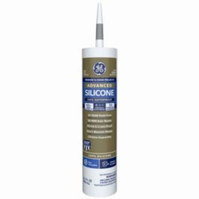 Advanced Silicone 2 Window & Door Sealant, Light Grey, 10.1-oz.