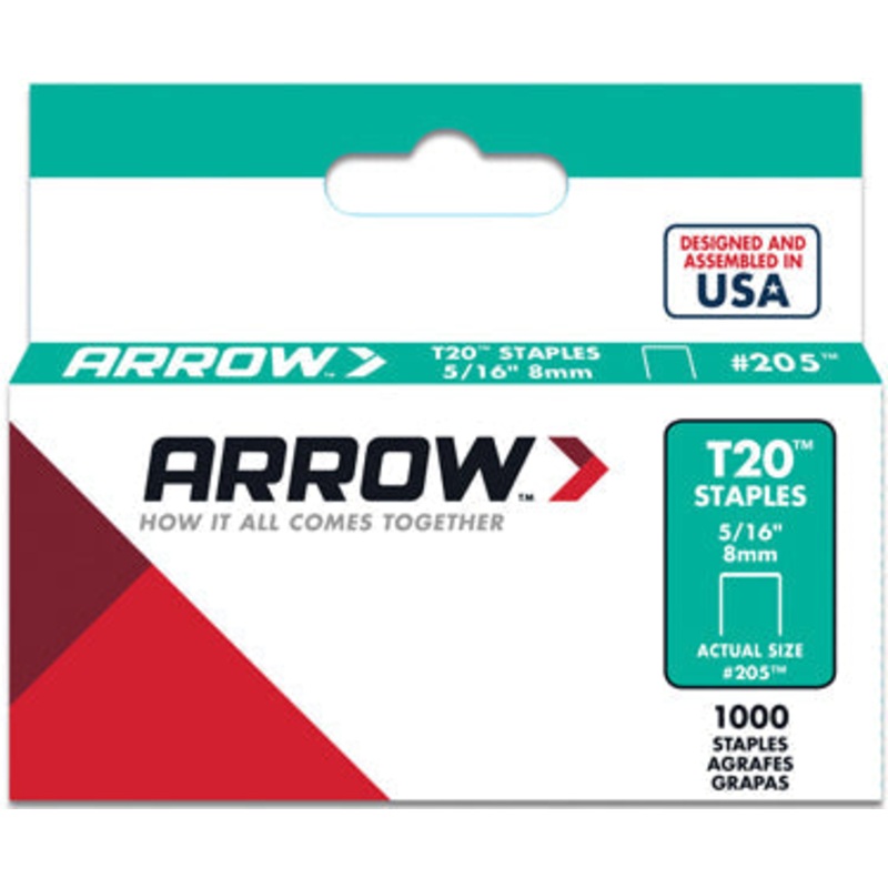 3/8 STAPLES 1000/BOX FOR T2025 STAPL