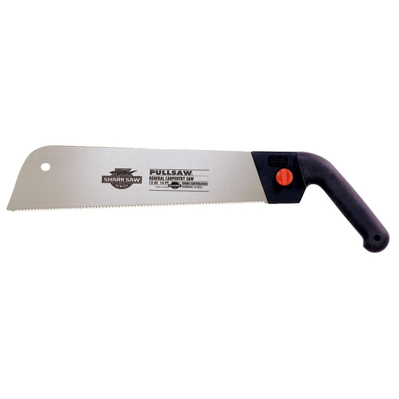 Shark 12 In. 14 TPI Carpentry Pull Stroke Pull Saw