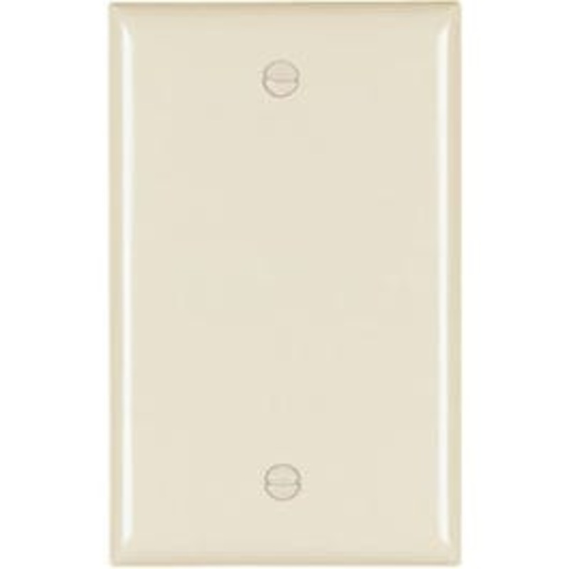 Wall Plate, Blank, Almond Nylon