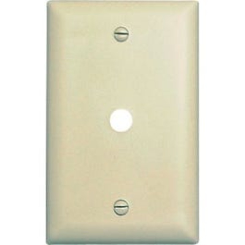 Wall Plate, Telephone Hole, Ivory Nylon