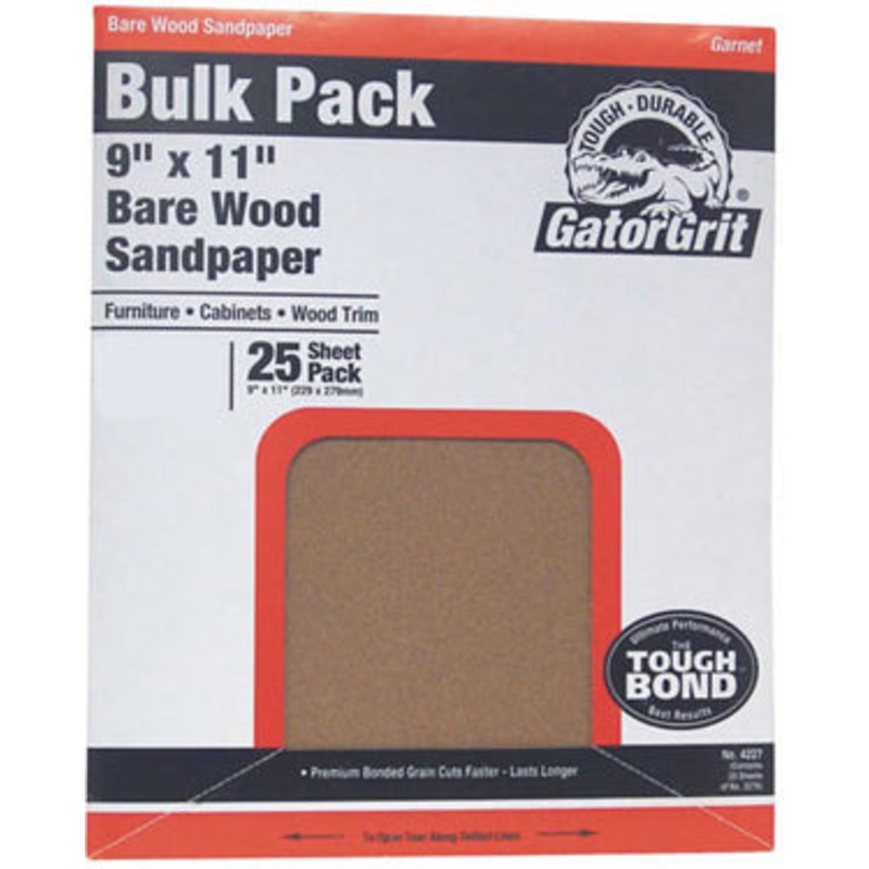 9X11 GARMET C-WT 100 BULK SANDPAPER