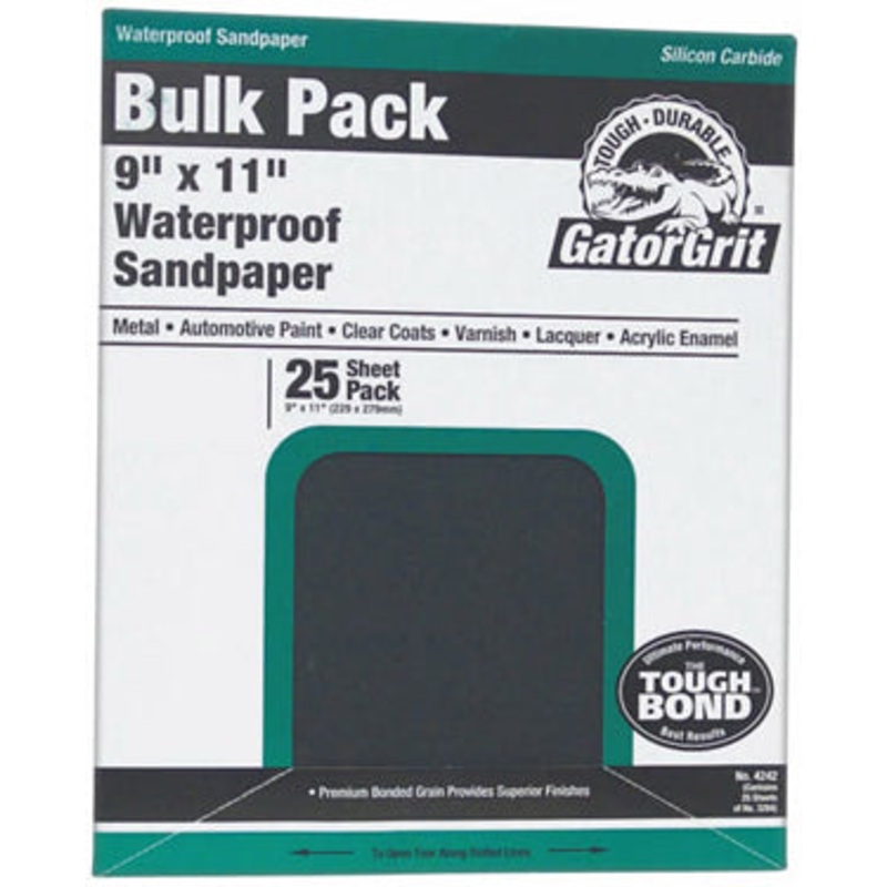 9X11 WATERPROOF 1500BULK SANDPAPER