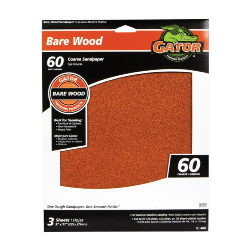 Gator Bare Wood Sanding Sheets