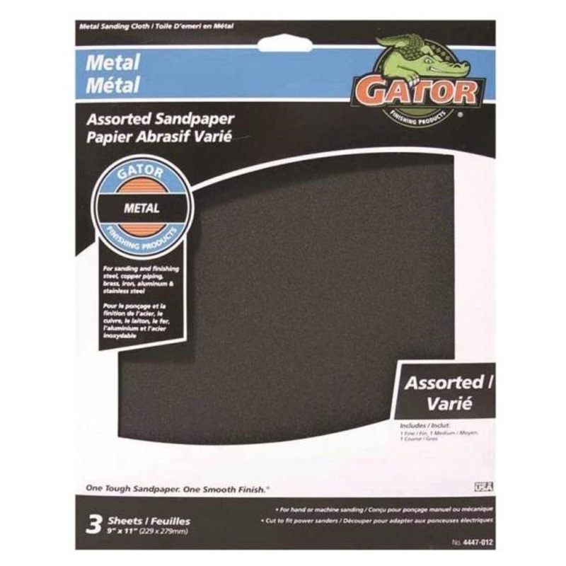 Gator Emery Cloth sanding sheets