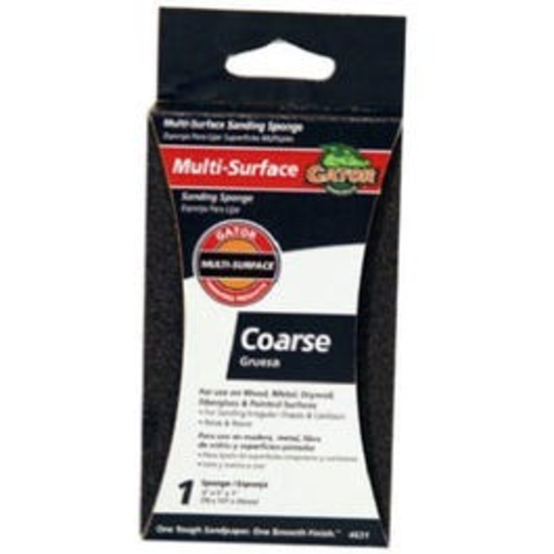 Jumbo Sanding Sponge, 3×5-In., 36-Grit