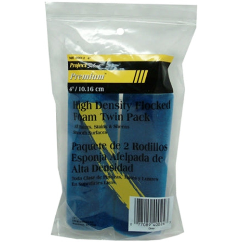400-2 0400 ROLLER COV ER 4 IN X 1/8 IN FOAM 2P