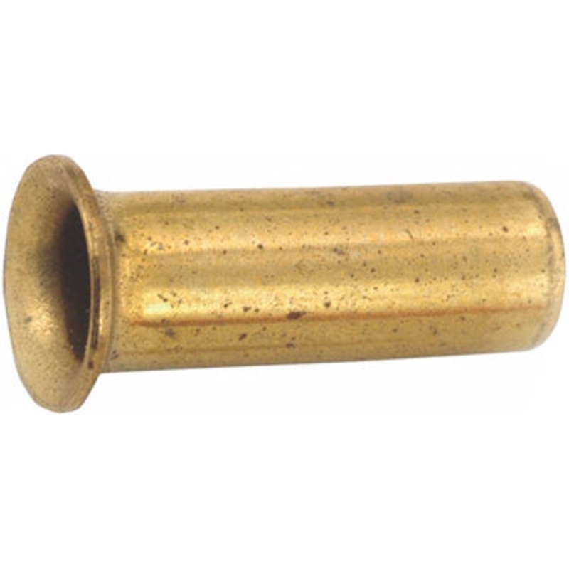 INSERT YELLOW BRASS 1/4 IN  5PK