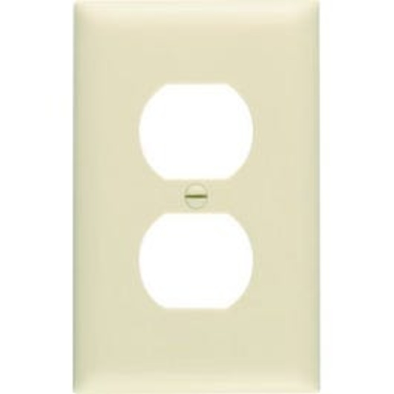 Ivory 1-Duplex Oversize Wall Plate
