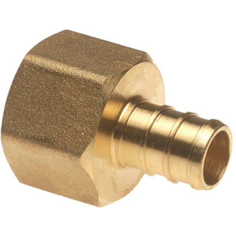 FEMALE ADAPTER 1/2 X 3/4 IN BRASS