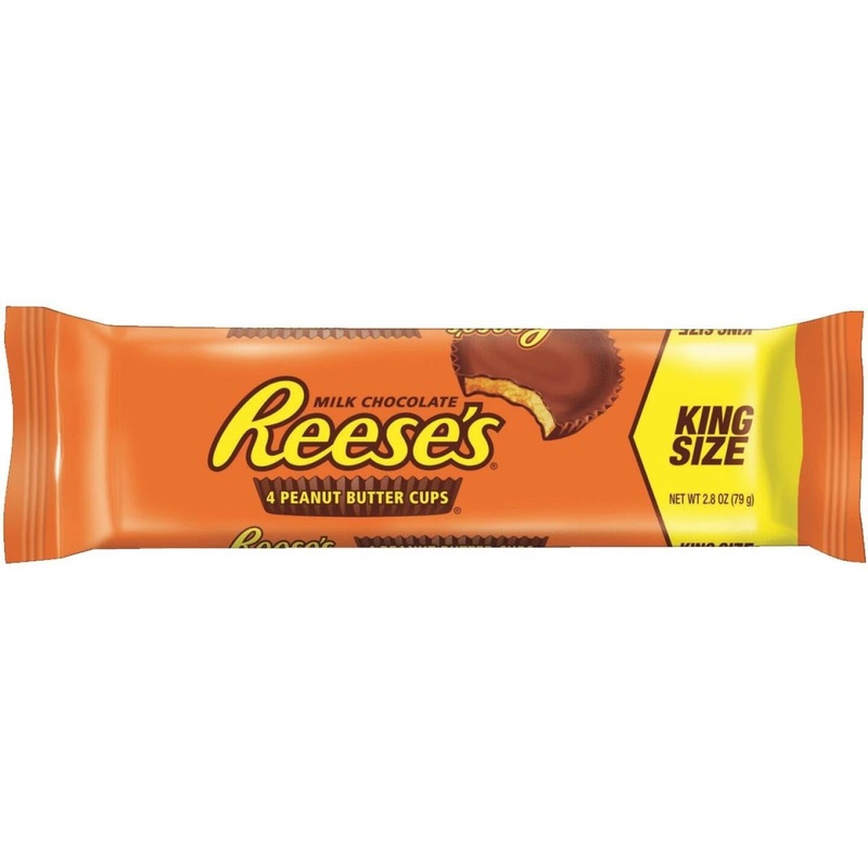 Reese’s King Size Peanut Butter Chocolate Cups, 2.8 Oz.
