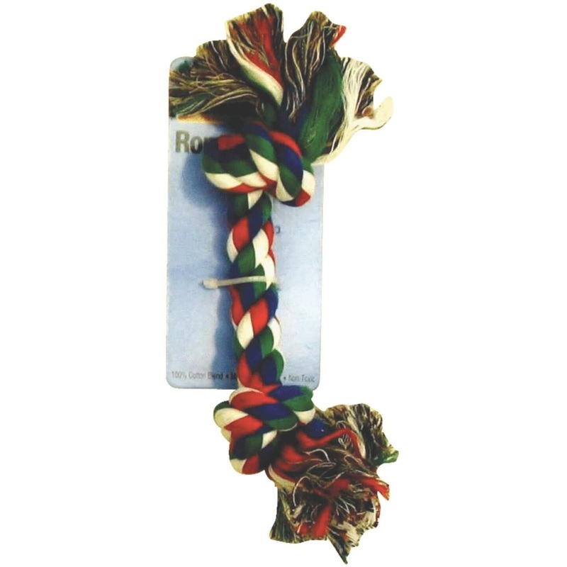 Westminster Pet Ruffin’ it Medium Multi-Colored Rope Tug Dog Toy