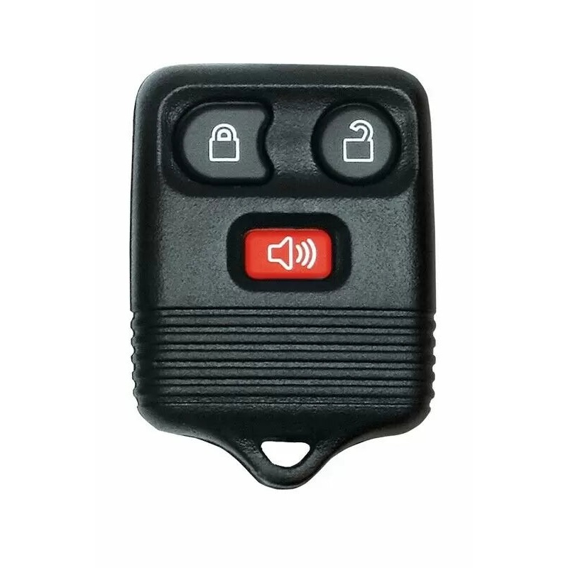 Hy-ko Products Ford 3 Button Replacement Pad Key Fob Shell Case