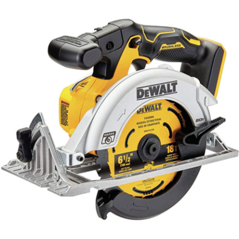 CIRCULAR SAW 20V 6 1/2 IN BK/YL