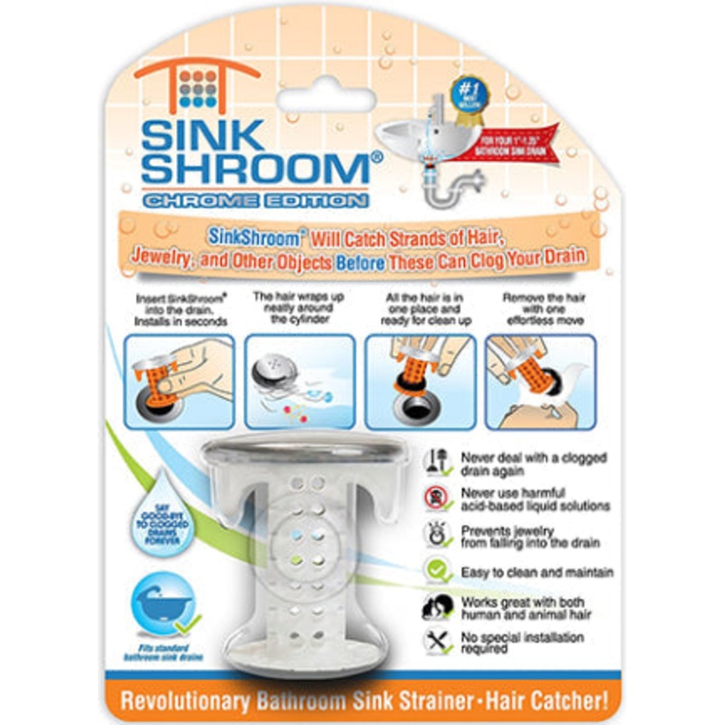 DRAIN PROTECTOR 1 TO 1 1/4 IN CHROME