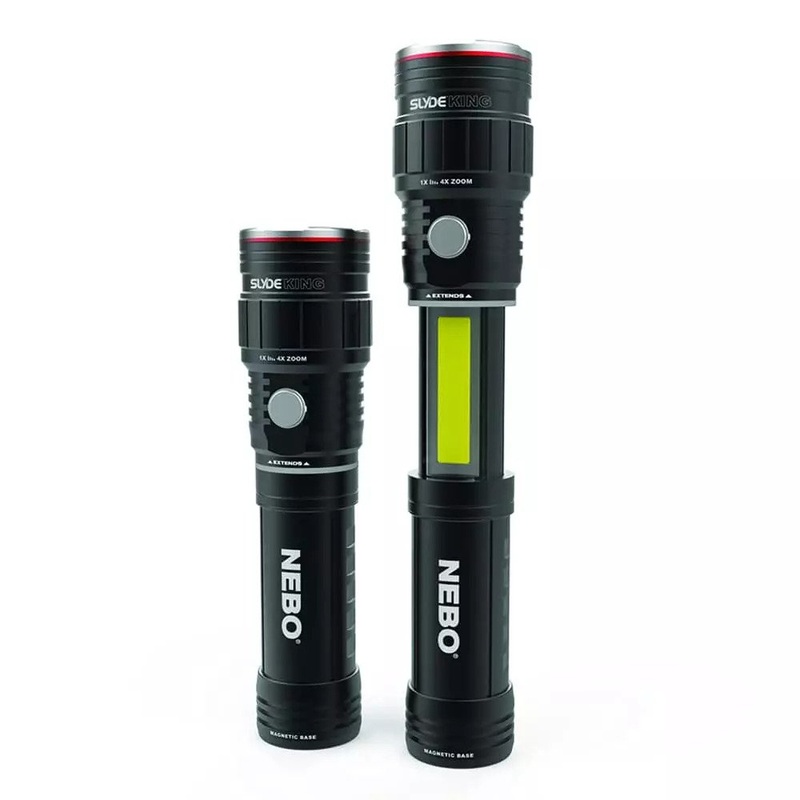 NEBO SLYDE KING 500 Lumen Rechargeable Flashlight & Lantern