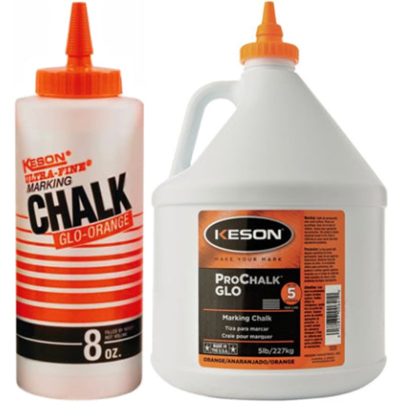 5  FLUOR ORANGE CHALK