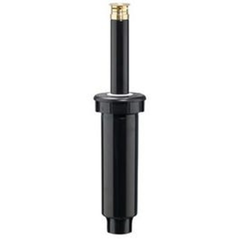 400 Series Underground Sprinkler Pop-Up, 4-In., Twin-Spray Brass Nozzle, Quarter-Pattern