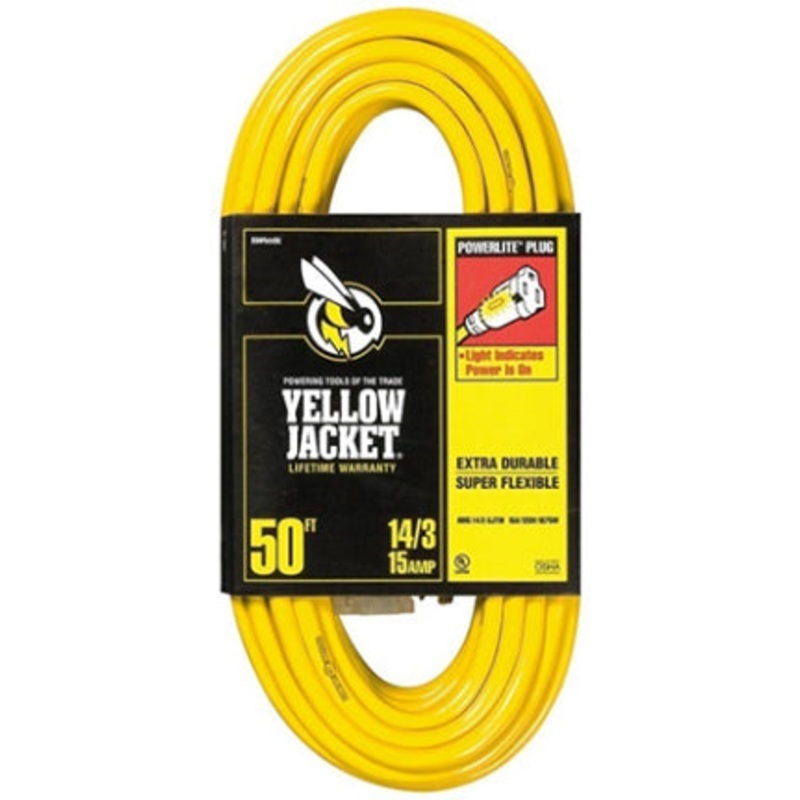 50  14/3 YELLOW JACKET CORD