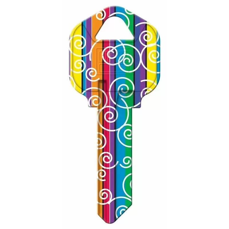 Hy-ko Products Swirls Blank Key