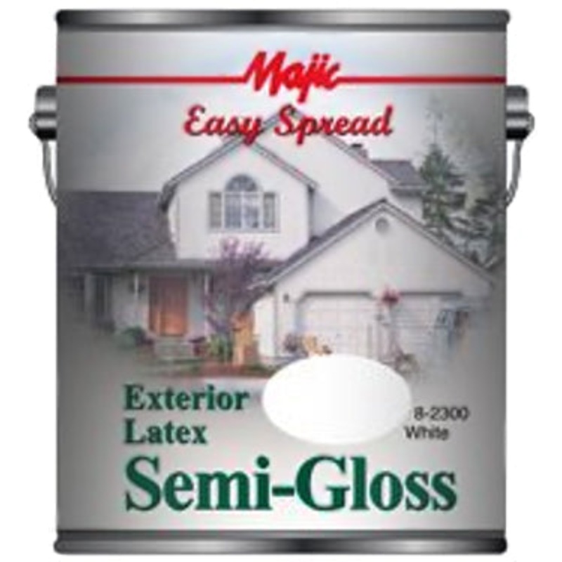 HOUSE PAINT GAL S/G WHITE EXT LATEX
