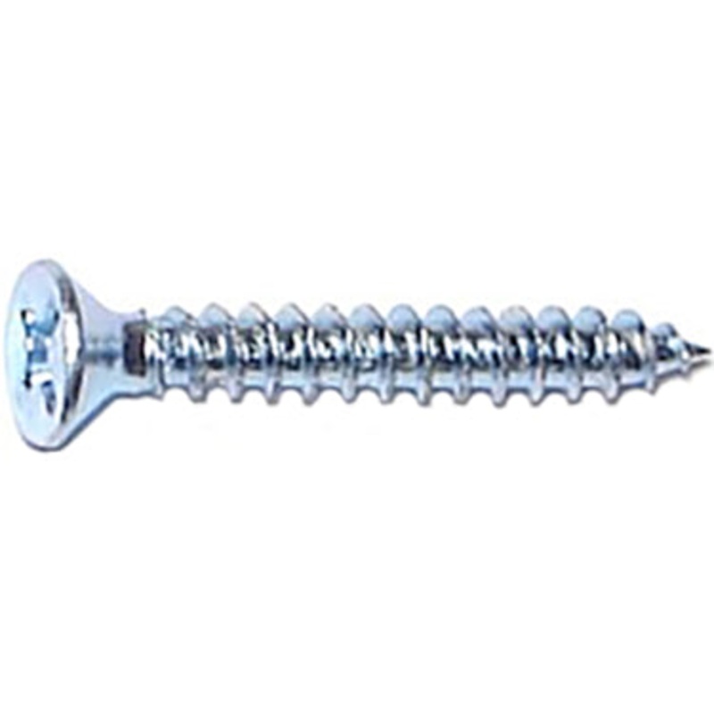 10X1-1/2 PHL FLT H DZP SHT MTL SCREW