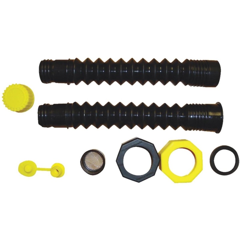 EZ-Pour 8 In. – 16 In. l Hi-Flo Fuel Can Spout and Vent Replacement Kit