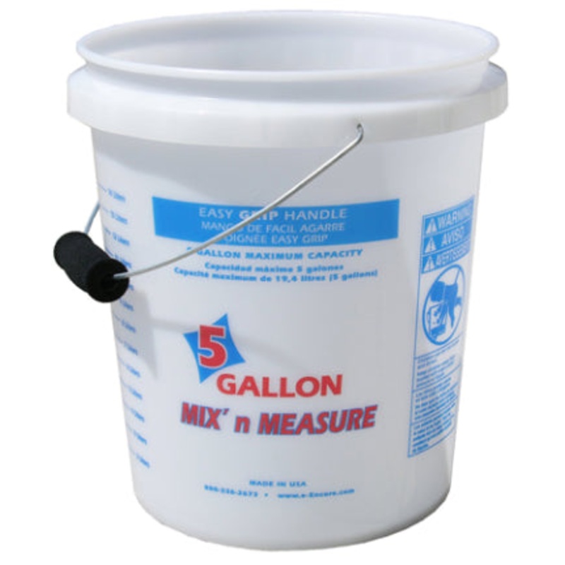 CONTAINER 5 GAL CL  MIX N MEASURE