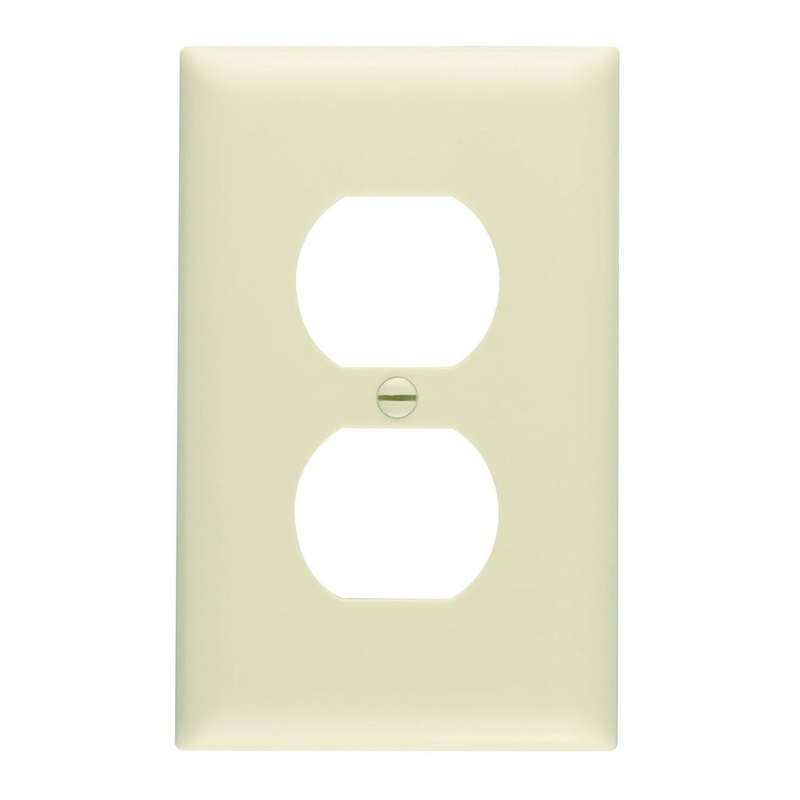 Legrand Pass & Seymour Duplex Receptacle Openings Wall Plate