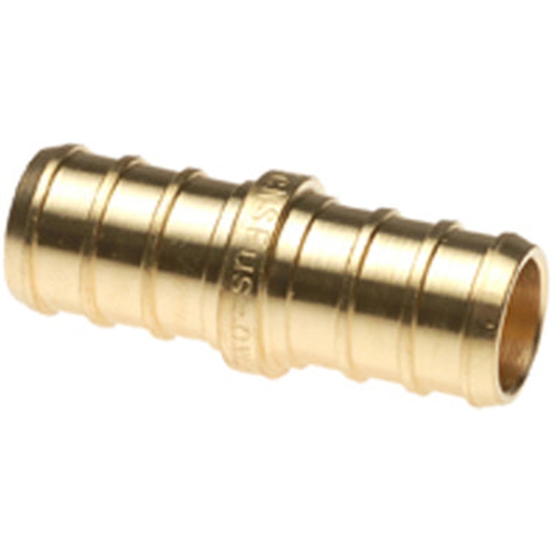 BRASS COUPLING 1/2 IN  X 1/2 IN