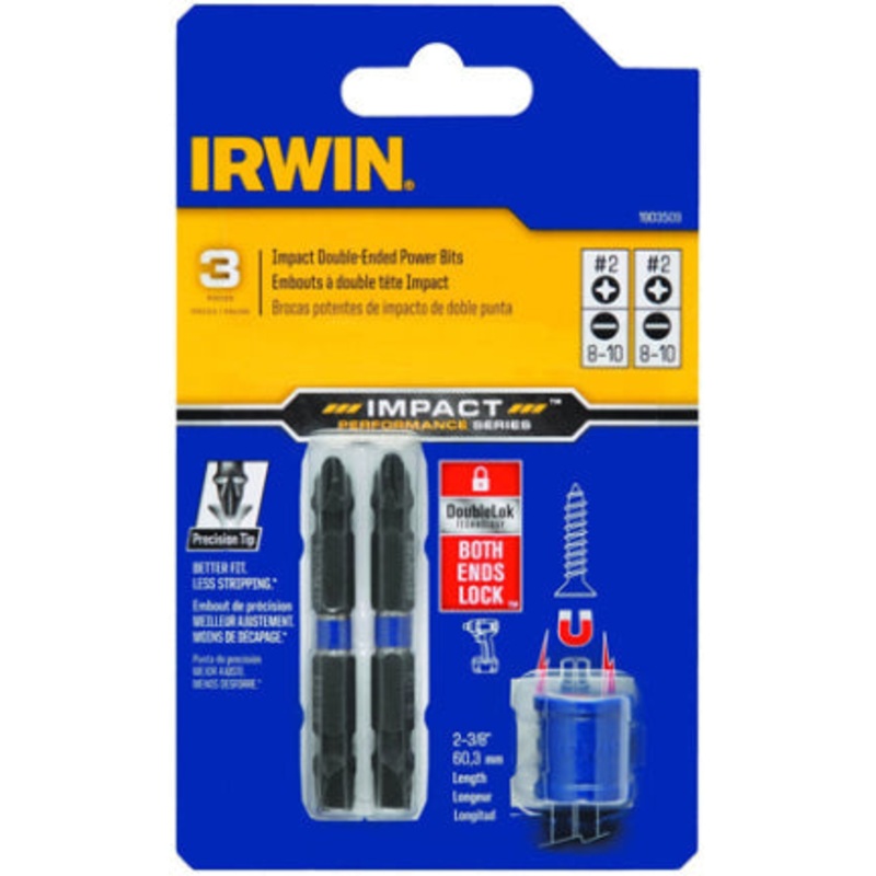 DBL END BIT MAGSET HIGRD STL 3PC