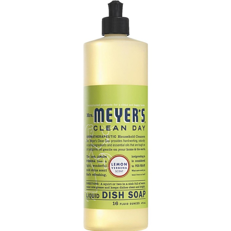 Mrs. Meyer’s Clean Day 16 Oz. Lemon Verbena Scent Liquid Dish Soap