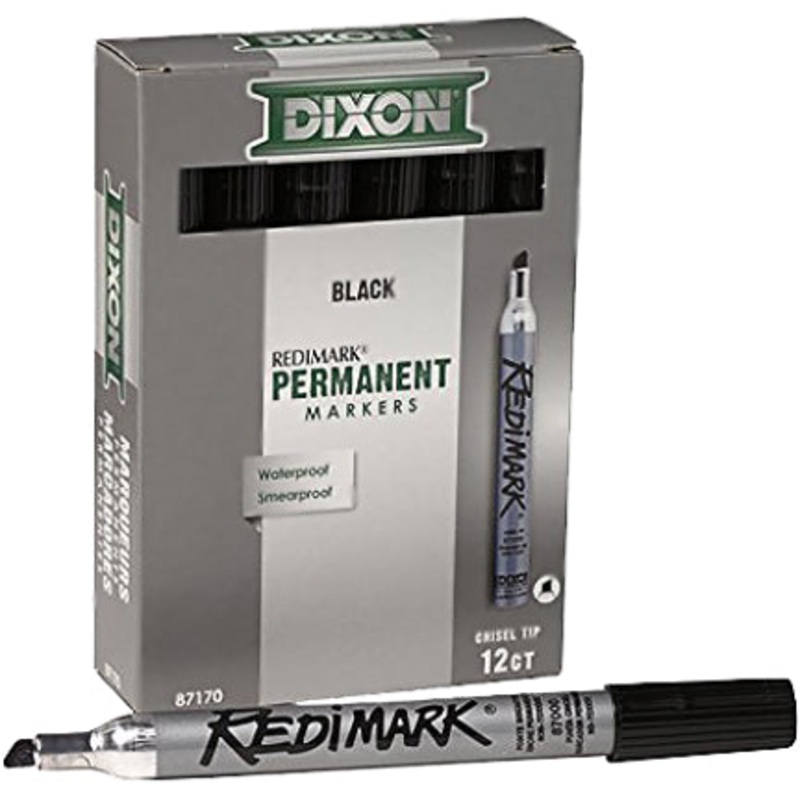 REDIMARK MARKER METAL BLACK