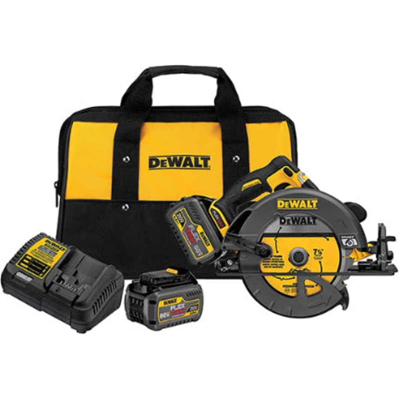 60V Yellow Circ Saw