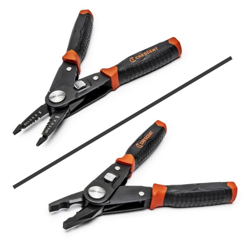 Crescent 2 in 1 Combo Dual Material Linesman’s Pliers and Wire Stripper