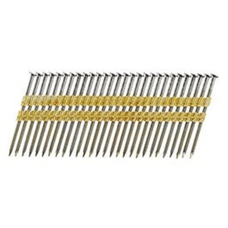 Framing Nails, Full Round Head, Bright Finish, 2-3/8-In. x .113, 5,000-Ct.
