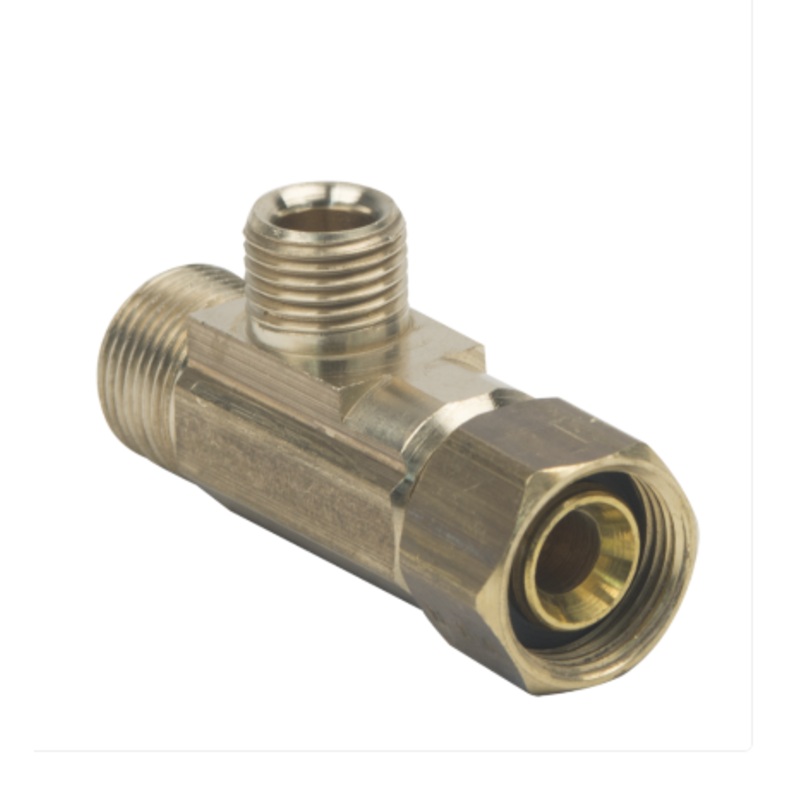3/8 in. O.D. Tube x 3/8 in. O.D. Tube x 1/4 in. Female Comp Nut