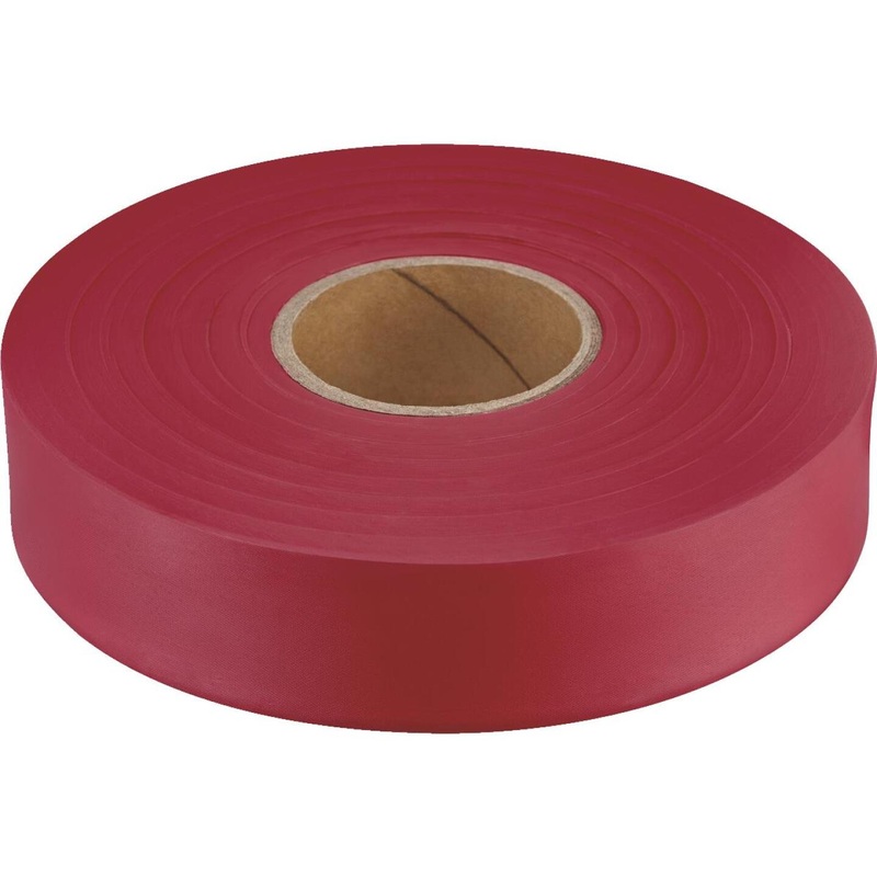 Empire 600 Ft. x 1 In. Red Flagging Tape