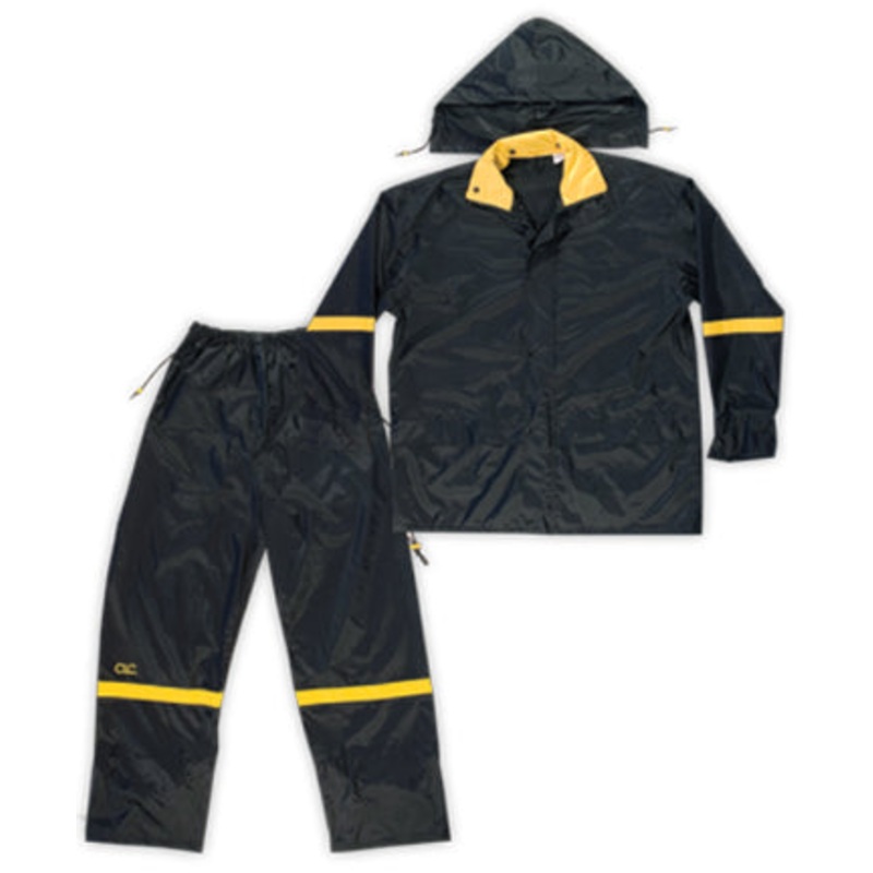 RAIN SUIT X LARGE BK