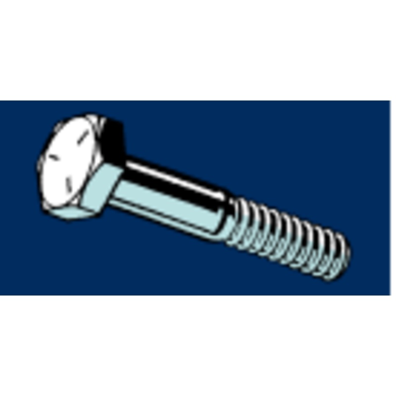 Midwest Fastener Grade 5 Coarse Hex Cap Screws 3/8-16 x 3/4