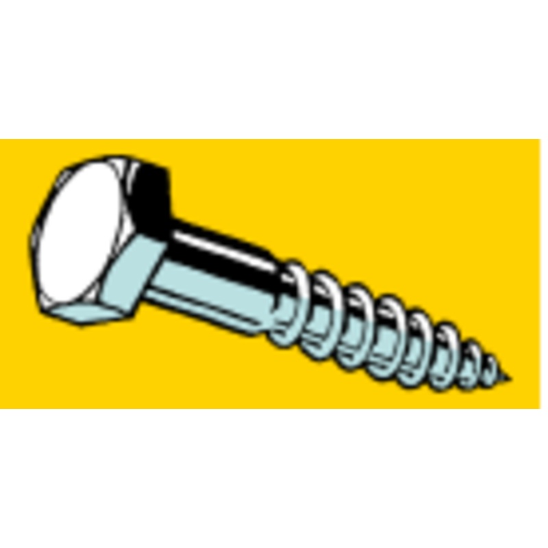 Midwest Fastener Hex Lag Screws 5/16 x 1-1/2
