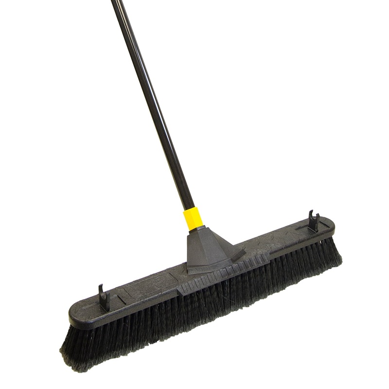Quickie Bulldozer 24 inch Smooth Surface Pushbroom