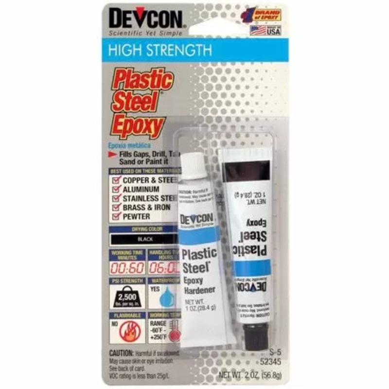 Devcon Plastic Steel Epoxy – 2 oz.